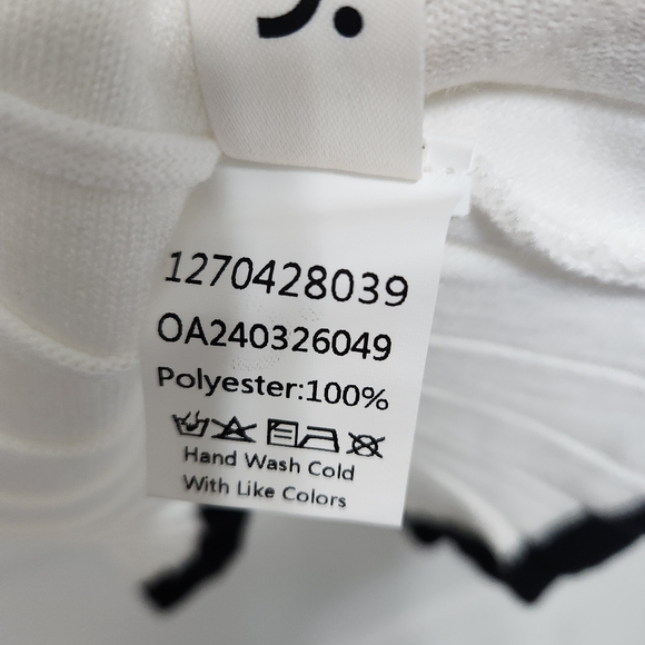 NWT Commense Minimalist Contrast Trim Sweater Skirt Set - Picture 8 of 11